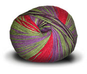 Knit One Crochet Too Ty-Dy Socks 1739 Vinyard
